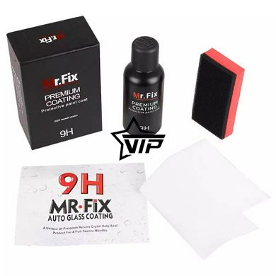 Жидкое стекло 9H MR-FIX PREMIUM нанокерамика, жидкая керамика, супер гидрофоб 30ml