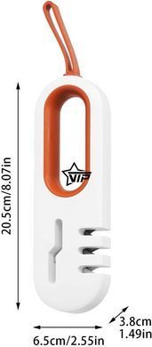 Ручна універсальна точила для ножів та ножиць YWLS-80 (4 в 1)