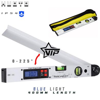 Цифровой профессиональный уровень с угломером "AR-400" (IP65, точность ±0,1°)