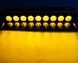Стробоскоп ЖЕЛТЫЙ на лобовое стекло "HIGH POWER LED F27", проблесковый маячок салон авто (ЯРКИЙ 80W)
