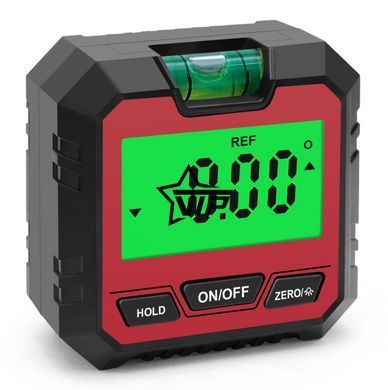 Угломер "Level Meter R" электронный магнитный, инклинометр, цифровой уровень (IP65, точность &plusmn;0,2&deg;)