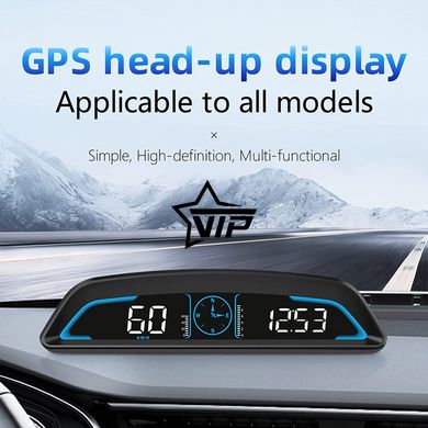 Автомобильный GPS спидометр, одометр "HUD G3" (Часы, Компас, Дисплей 5,5)