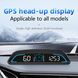 Автомобильный GPS спидометр, одометр "HUD G3" (Часы, Компас, Дисплей 5,5)