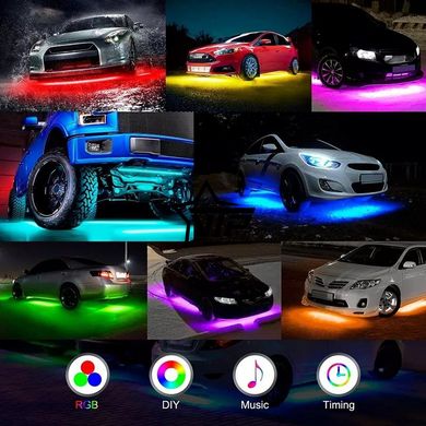 Підсвічування днища автомобіля "FANTASY UNDERBODY LIGHT" (APP управління BT, RGB)