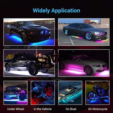 Підсвічування днища автомобіля "FANTASY UNDERBODY LIGHT" (APP управління BT, RGB)