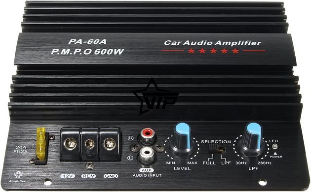 Усилитель PA-60A встраиваемый для активного сабвуфера (100W / 600W)