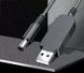 Кабель живлення USB 5V - DC 5V (2А) від повербанку, USB порту (штекер 5,5*2,1мм)