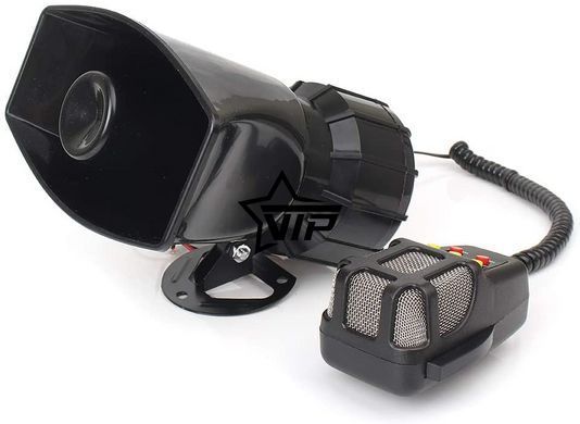 Спецсигнал СГУ 12v 100w "Police Siren 5100" (Рупор, микрофон, сирена 5 мелодий)