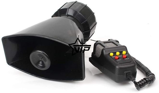 Спецсигнал СГУ 12v 100w "Police Siren 5100" (Рупор, микрофон, сирена 5 мелодий)