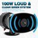 Спецсигнал СГУ 12v 100w "Police Siren 5100" (Рупор, микрофон, сирена 5 мелодий)