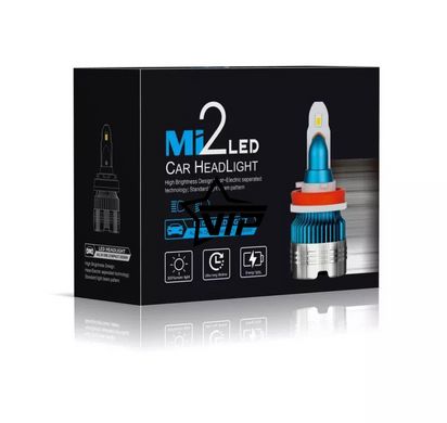 LED лампы H3 цоколь "Mi2 Super Focusing" (56Вт, 6000Лм, 6000К, 9-16v, 5530 CSP)