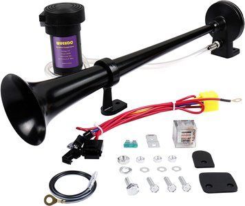 Сигнал повітряний "Air Horn TZ-318" 1 дудка (ріжок) з компрессором (24V, 150DB)