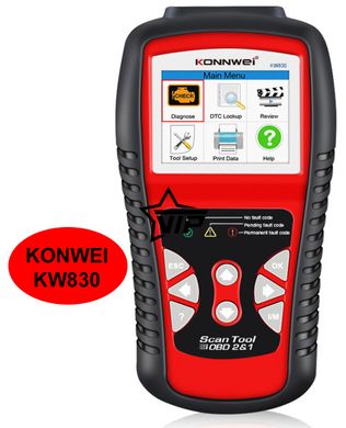 АВТОСКАНЕР KONNWEI KW830 для диагностики автомобиля OBDII