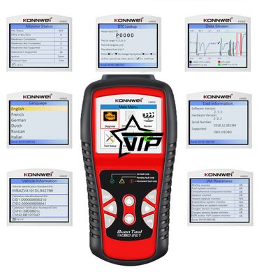АВТОСКАНЕР KONNWEI KW830 для диагностики автомобиля OBDII